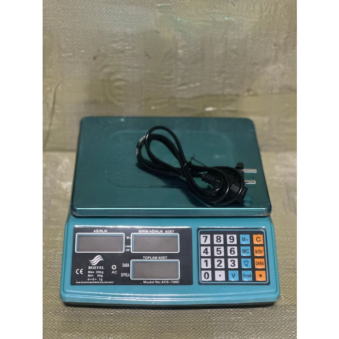 30KG Sayımlı Terazi ACS-708C