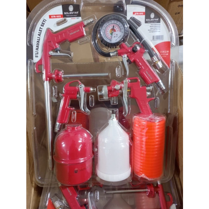 Boya Ve Hava Tabanca Seti 5 PCS STR-1012