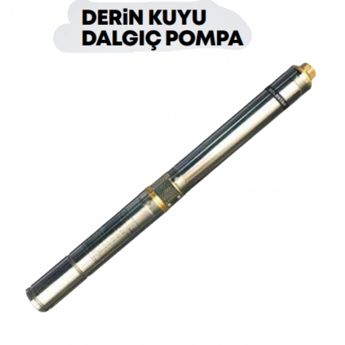 Derin Kuyu Dalgıç Pompası 1 HP STR-1704