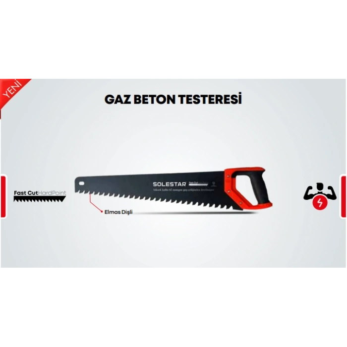 Gaz Beton Testeresi 550MM STR-1007