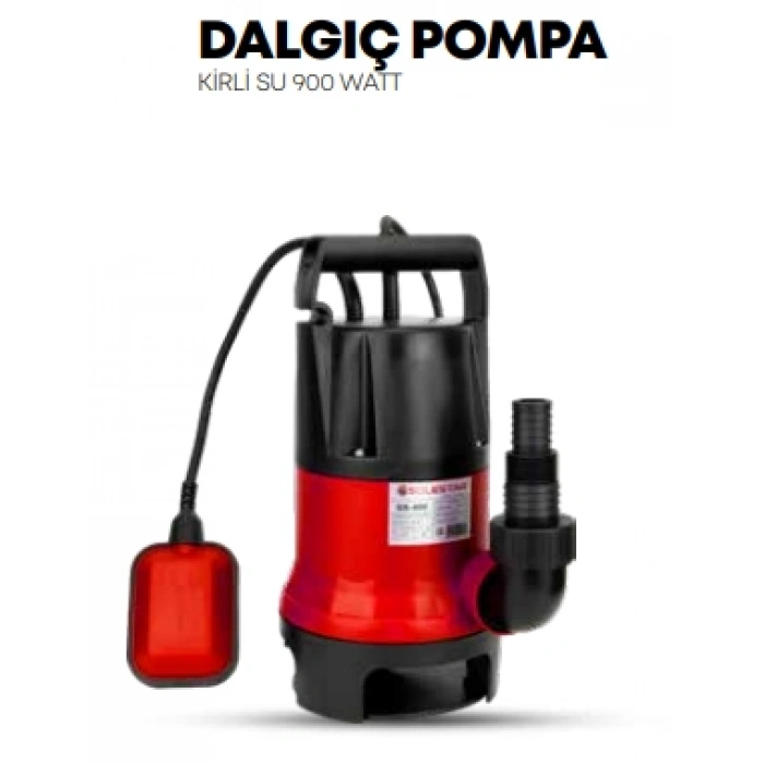 Dalgıç Pompası Kirli Su 900W STR-1702