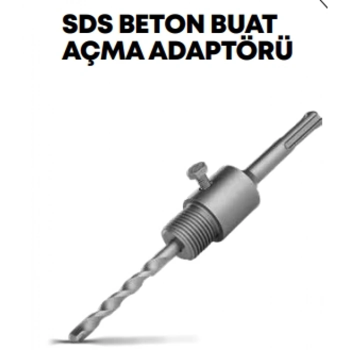 Sds Beton Buat Açma Adaptörü 250MM STR-1543