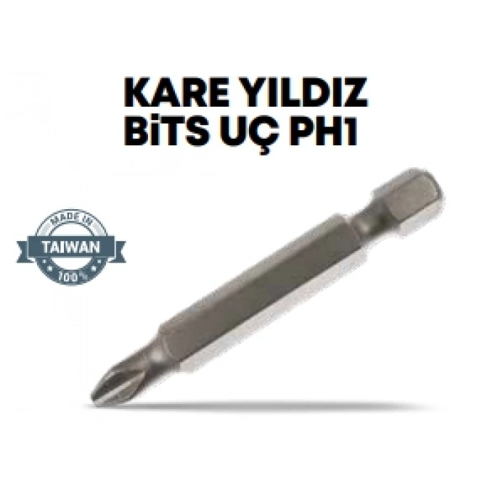 Kare Yıldız Bits Uç PH1*50MM STR-1370