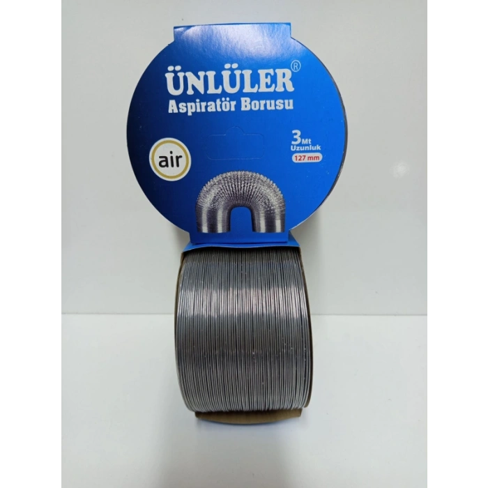 ASPiRATÖR BORUSU 3 MT ÜNLÜLER KL:60 AD