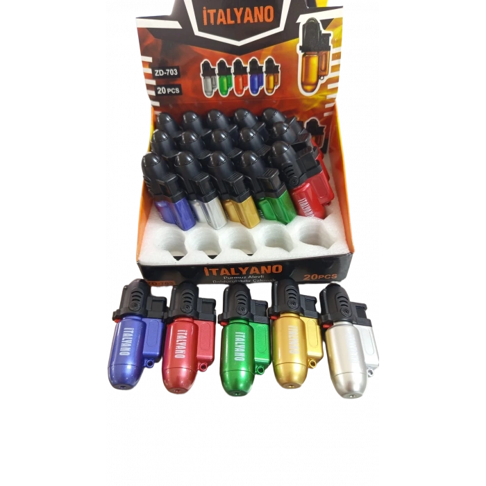 Pürmüz Alevli Doldurulabilir Çakmak ZD-703 (20 Adet)