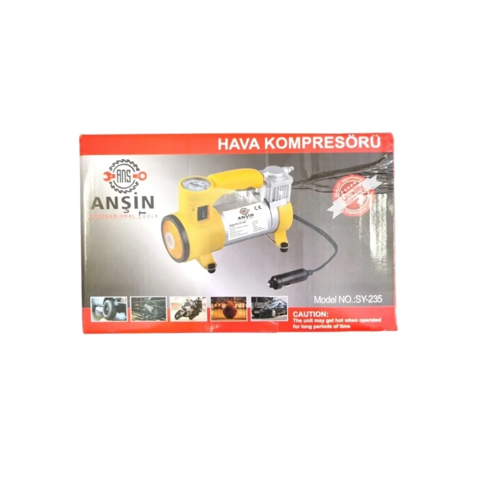 ANŞİN SY 235 HAVA KOMPRESÖRÜ METAL TEK PİSTON