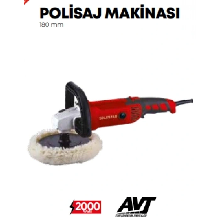 Polisaj Makinası 180MM-2000W STR-1965