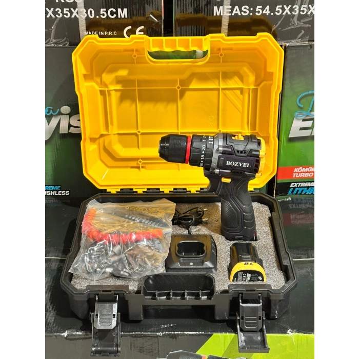 Premium Armut Matkap 18V 2.0AH BOZ-2603