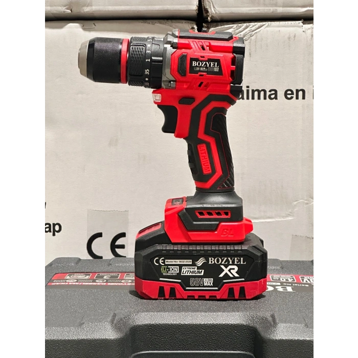 Profesyonel Akülü Matkap 58V 4.0AH 13MM BOZ-2329