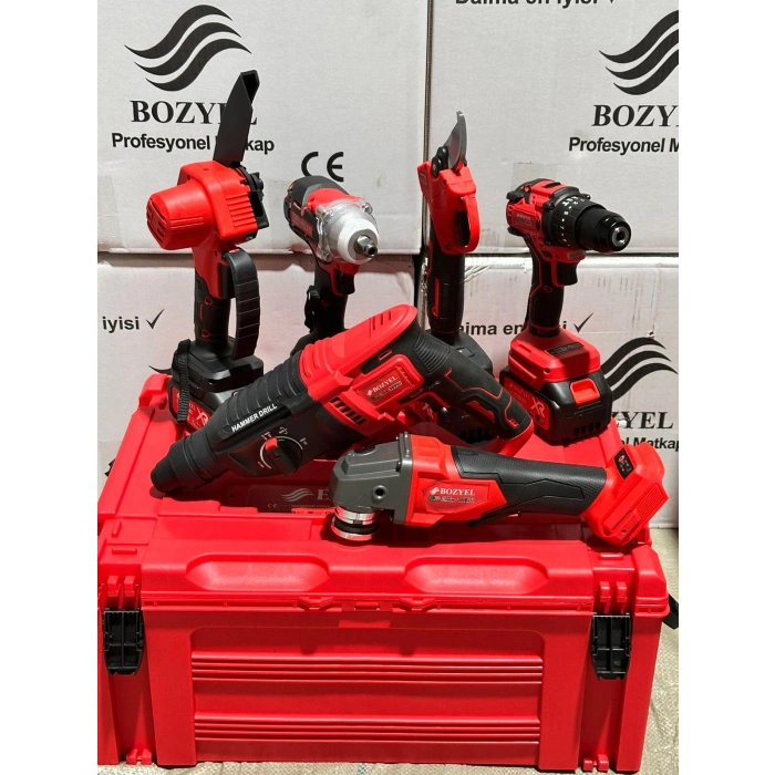 Akülü 6Lı Set Mavi BOZ-2508