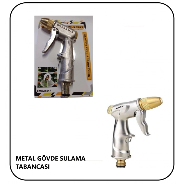 Metal Gövde Sulama Tabancası 5647