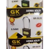 32MM Gri Uzun Asma Kilit SLD-GL32