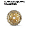 ELMASLI TAŞLAMA SİLME DİSKİ 115*22 MM STR-1776