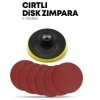 CIRTLI ZIMPARA (6 YEDEKLİ) 115 MM 40P KUM STR-1412