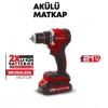 Akülü Matkap 13MM - 21V - 50N.m - 2X2000MAH BATARYA+1 ŞARJ STR-1962