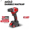 Akülü Darbeli Matkap 13MM - 21V - 65N.m - 2X2000MAH BATARYA+1 ŞARJ STR-1933