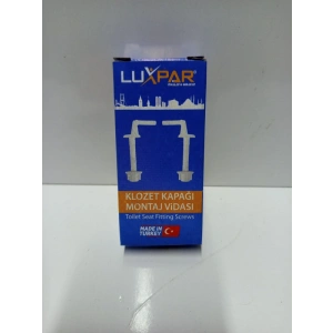 KLOZET KAPAĞI PLASTİK MONTAJ VİDASI KUTULU