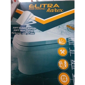 ELİTRA KAREX KLOZET KAPAĞI YAVAŞ KAPANAN