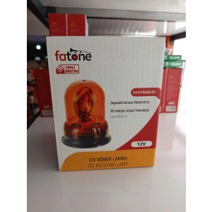 FATONE 12V DÖNER TEPE İKAZ LAMBASI