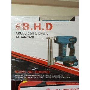 Akülü Çivi Ve Zımba Makinesi 36V 3AH