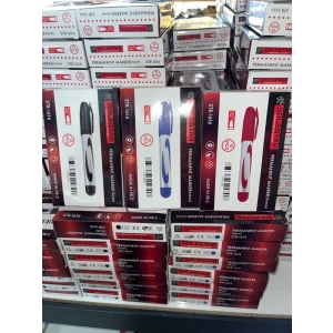 Marker KOLİ Kalem Siyah-Mavi-Kırmızı Karışık STR-1616