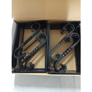 Ferforje Raf Altı Küçük Siyah