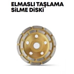ELMASLI TAŞLAMA SİLME DİSKİ 115*22 MM STR-1776