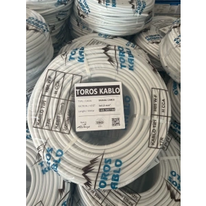 KABLO TTR 3*1,5 100MT BEYAZ TOROS