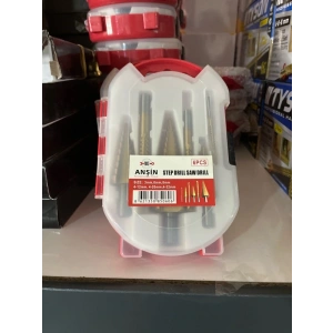 MATKAP UÇLU KADEMELİ SETİ 6 LI DİŞ AÇMA PROFESYONEL