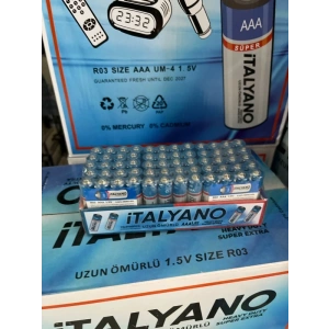 PİL İTALYANO İNCE KL: 20PK PK: 60A