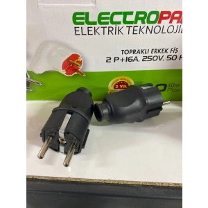 TOPRAKLI ERKEK FİŞ PLASTİK SİYAH