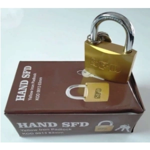 Sarı Asma Kilit 50MM