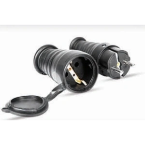 Dişi Fiş KAUÇUK Monofaze KUP8040