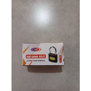 SOLİD SLD-G25 25MM GRİ ASMA KİLİT
