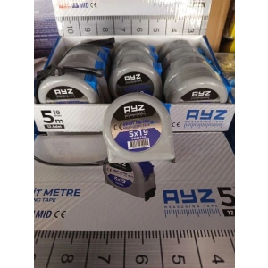 Ayz Şerit Metre Gri 5*19