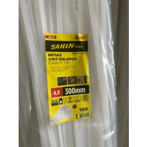 CIRT KELEPÇE BEYAZ 4,8X300MM ŞHT-169