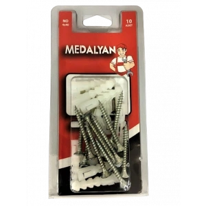 DL-34 4X40 DUBELLİ VİDA (MEDALYAN SET)  PK:24