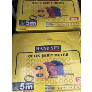 Çelik Şerit Metre 5*25MM
