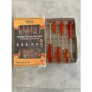 TORNAVİDA SETİ STİLSON KUTULU 6 PARÇA