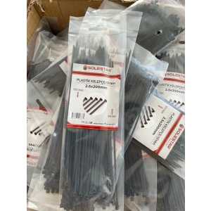 CIRTLI SİYAH PLASTİK KELEPÇE 2.50X200MM STR-2063