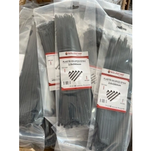 CIRTLI SİYAH PLASTİK KELEPÇE 2.50X250MM STR-2064