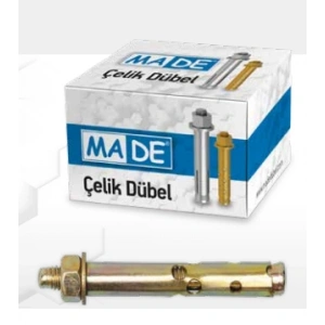 Gömlekli Çelik Dübel 12*90 GÇD12*90