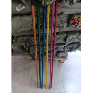 Renkli Ahşap Fırça Sapı 120 CM KP-502