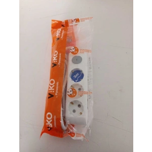 Grup Priz 3lü 3 MT Anahtarlı VİKO