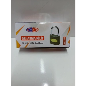 32MM Gri Asma Kilit SLD-G32