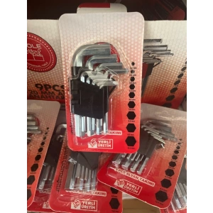 ALYAN ANAHTAR SETİ 120mm DÜZ KISA