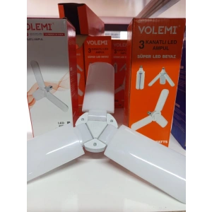 3 KANATLI  AMPUL VOLEMİ 4500LM BEYAZ