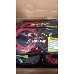 Akü Takviye Kablosu 2.2M 2000A