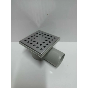 Yer Süzgeci Yandan Çıkışlı 10*10 Ø50 Krom