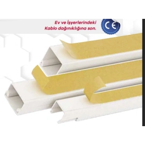 Yapışkan Bantlı Kablo Kanalı 15*10 YBKK15*10